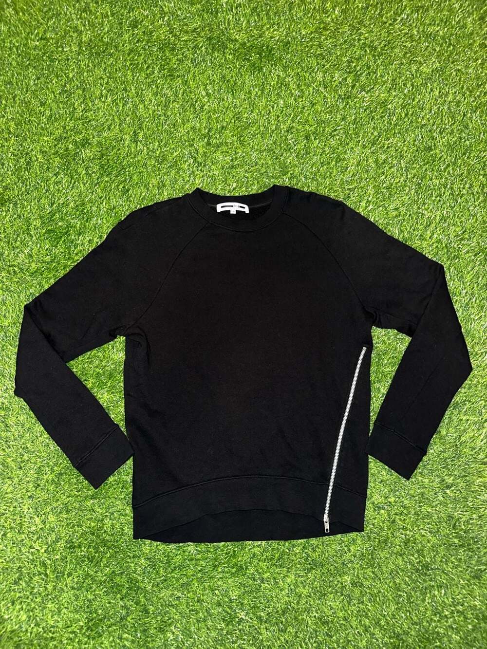 McQ Alexander McQueen Sweatshirt Size M Black Side Zip